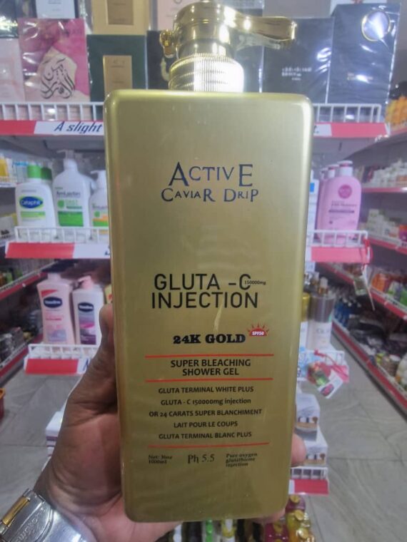 Active Caviar Drip Gluta-C Injection Gold Body Milk in Abuja Nigeria