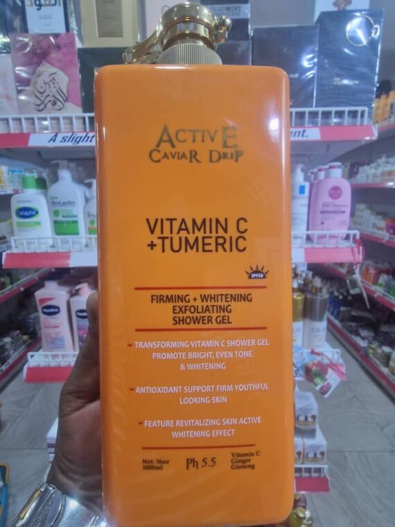 Active Caviar Drip Vitamin C Tumeric Firming Whitening Lotion