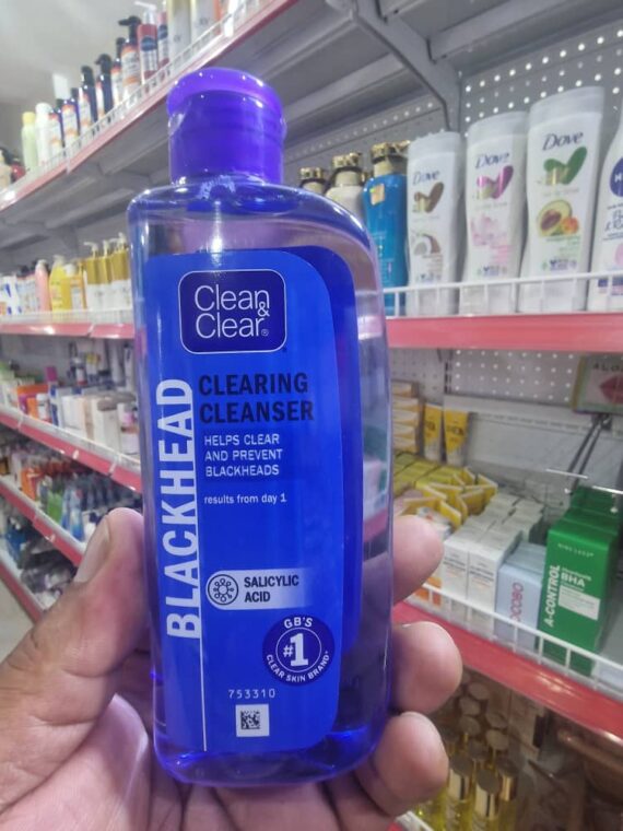 CLEAN AND CLEAR -BLACKHEAD Clearing Cleanser (salicylic acid) 200ML