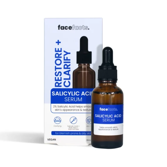 FaceFacts Restore & Clarify Salicylic Acid Facial Serum