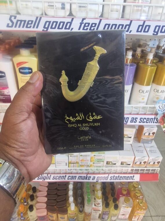 Ishq Al Shuyukh Gold Lattafa Perfumes for women and men