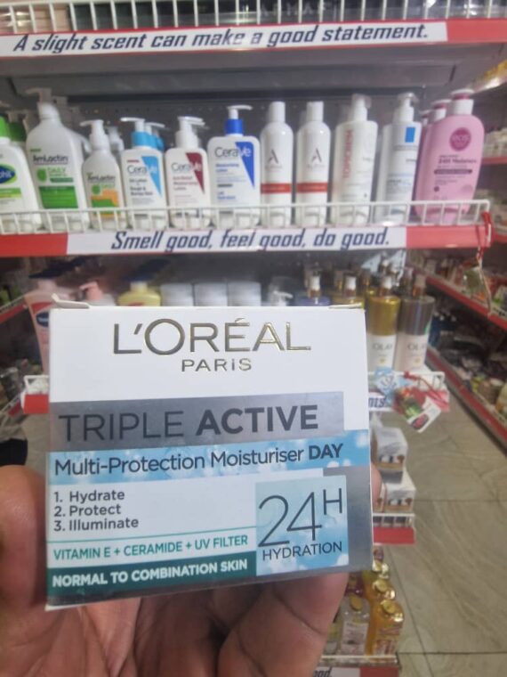 L'Oréal Paris Triple Active Moisturizing Face Cream Normal Skin