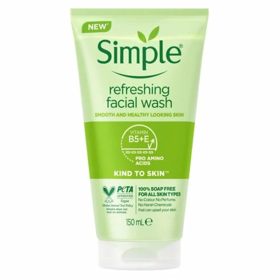 SIMPLE -Kind to Skin Refreshing Facial Gel Wash