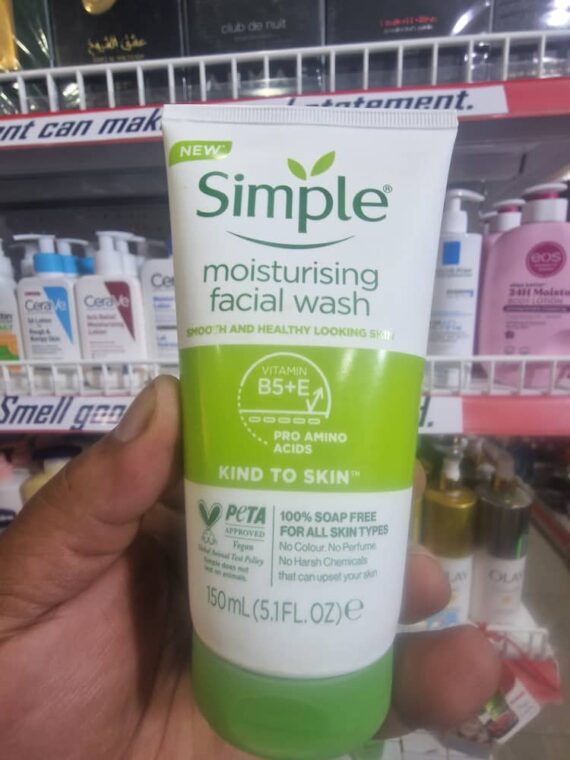 Simple Moisturizing Facial Wash