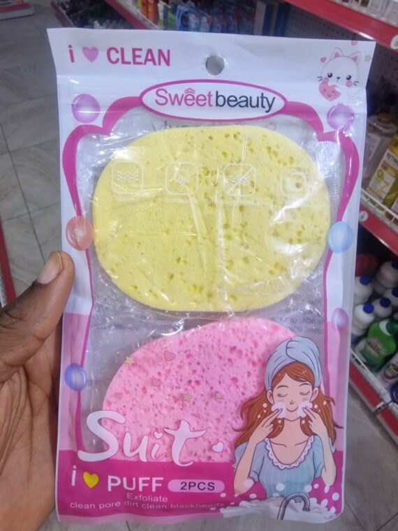 Sweet Beauty Face Sponge Suit Puff